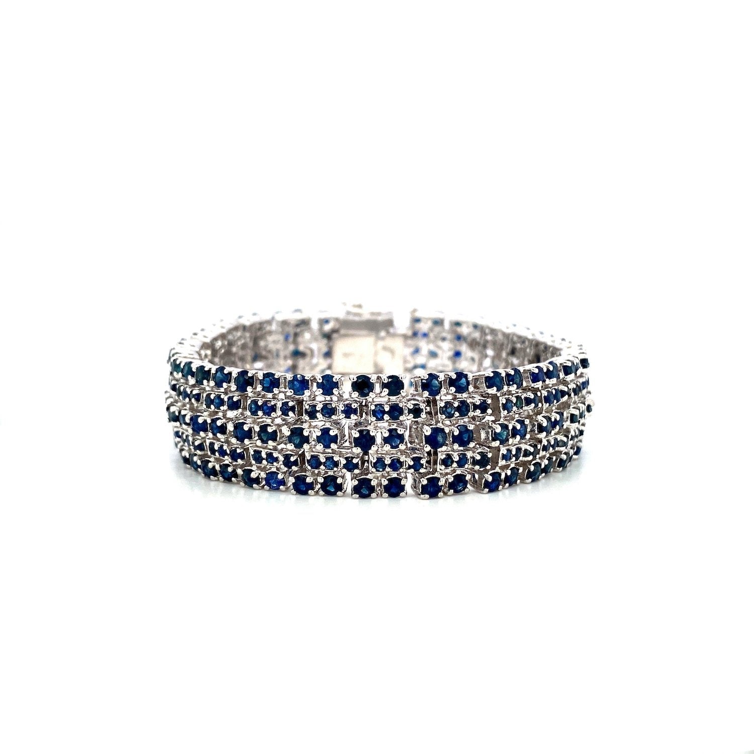 Sapphire Bracelet in .925 Sterling Silver - KSD 43672