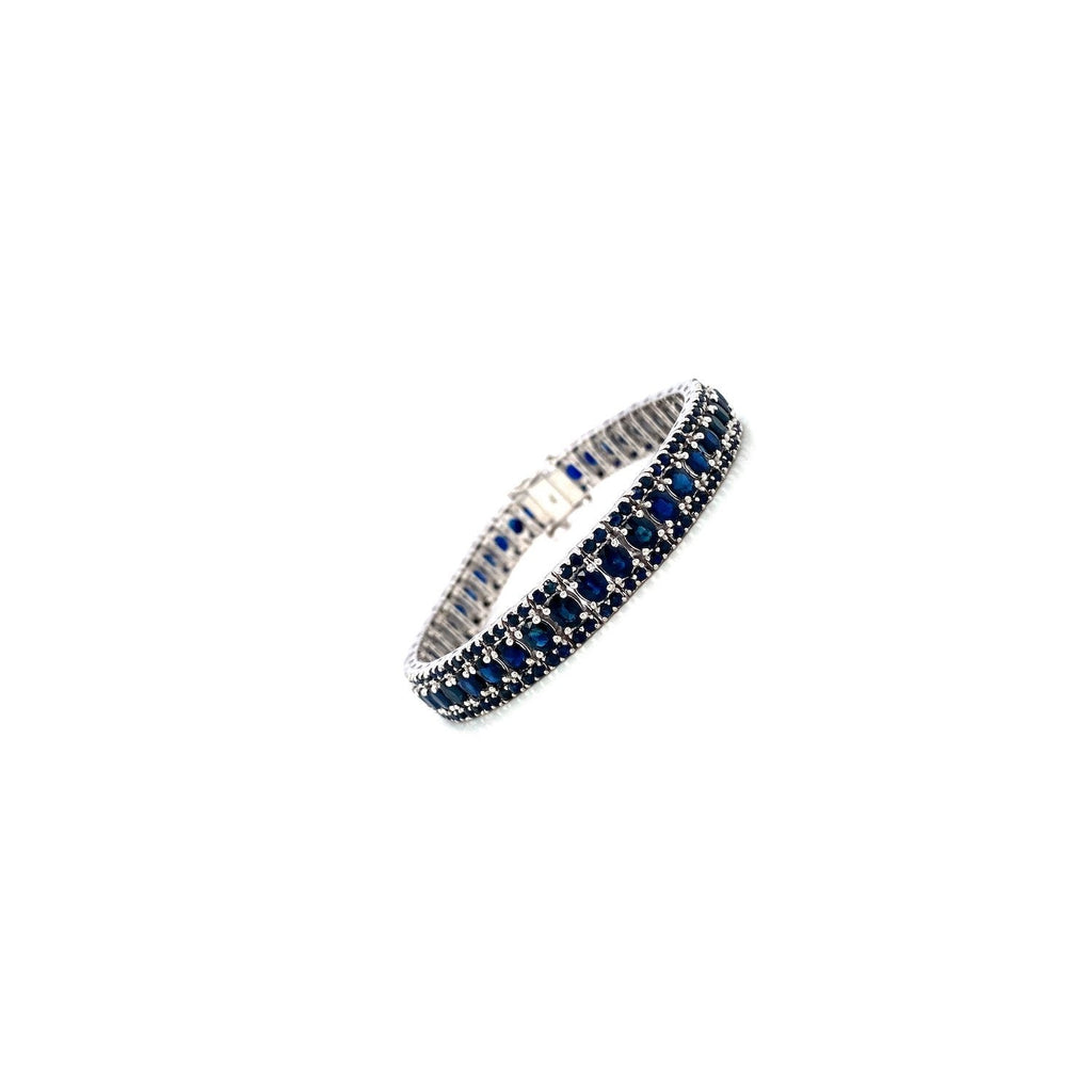 Sapphire Bracelet in .925 Sterling Silver - KSD 47809