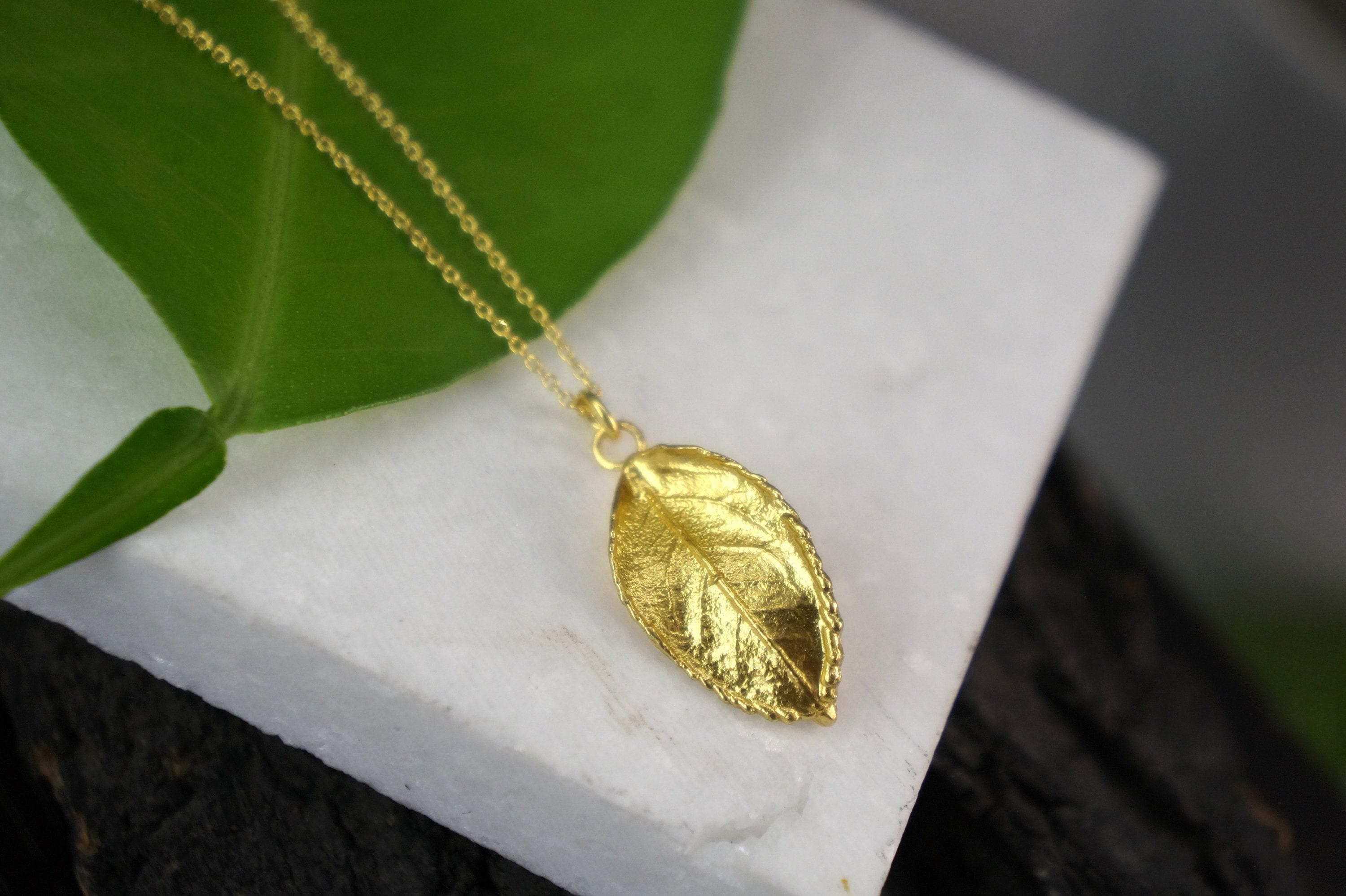 Gold Plated Rose Pendant – Recycled Silver Necklace | Eco Friendly Jewelry
